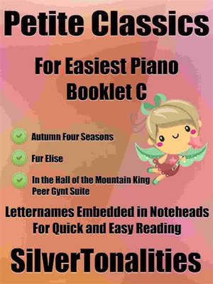 cover image of Petite Classics for Easiest Piano Booklet C
